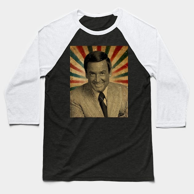 Bob Barker host American Television Baseball T-Shirt by Janji Joni